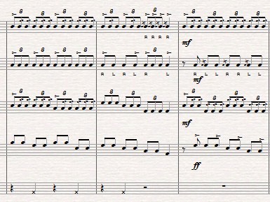 polished score